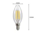 Ampoule LED E14 Filament 6W C35 Bougie - Blanc Chaud 2300K - 3500K