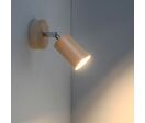 Applique Murale Orientable Bois pour Ampoule GU10