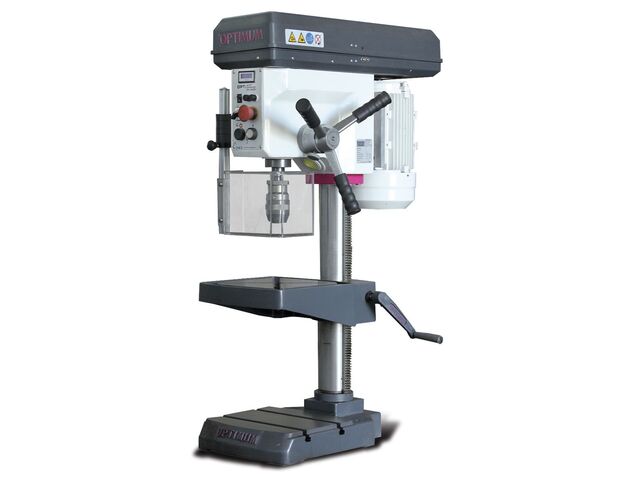 Perceuse d'établi jusque ø 24 mm raccord CM2 1,5 kW 400V vitesses variables mécanique Optidrill DH24BV 400V