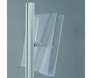 Porte-brochures pour poteaux 2 cases 1/3 A4