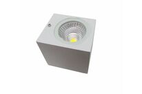 Applique Murale LED 3W IP44 Design Carré BLANC - Blanc Neutre 4000K - 5500K