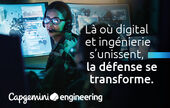 En rejoignant Capgemini Engineering, concevez les systèmes de défense de demain