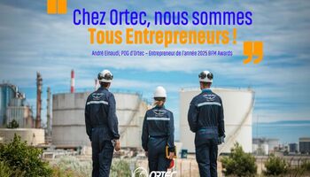 Le Groupe Ortec recherche des « entrepreneurs » pour relever les défis industriels sur le terrain