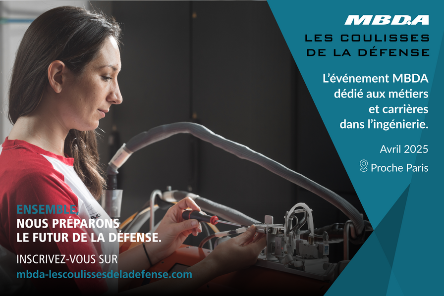 [Evénement] MBDA invite des profils expérimentés à participer à son événement de recrutement dédié aux carrières de l’ingénierie ! 