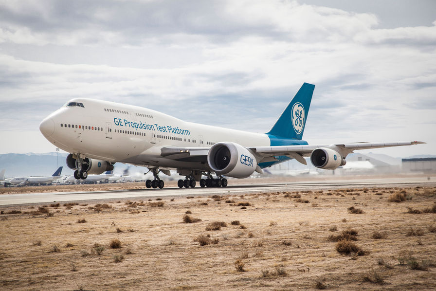 Premier vol pour le plus gros moteur d'avion au monde, l 