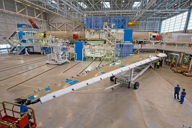 Plus de six ans de commandes en vue : pour répondre à la demande massive d’A350, Airbus envisage une nouvelle ligne d’assemblage… et étudie toujours une version allongée