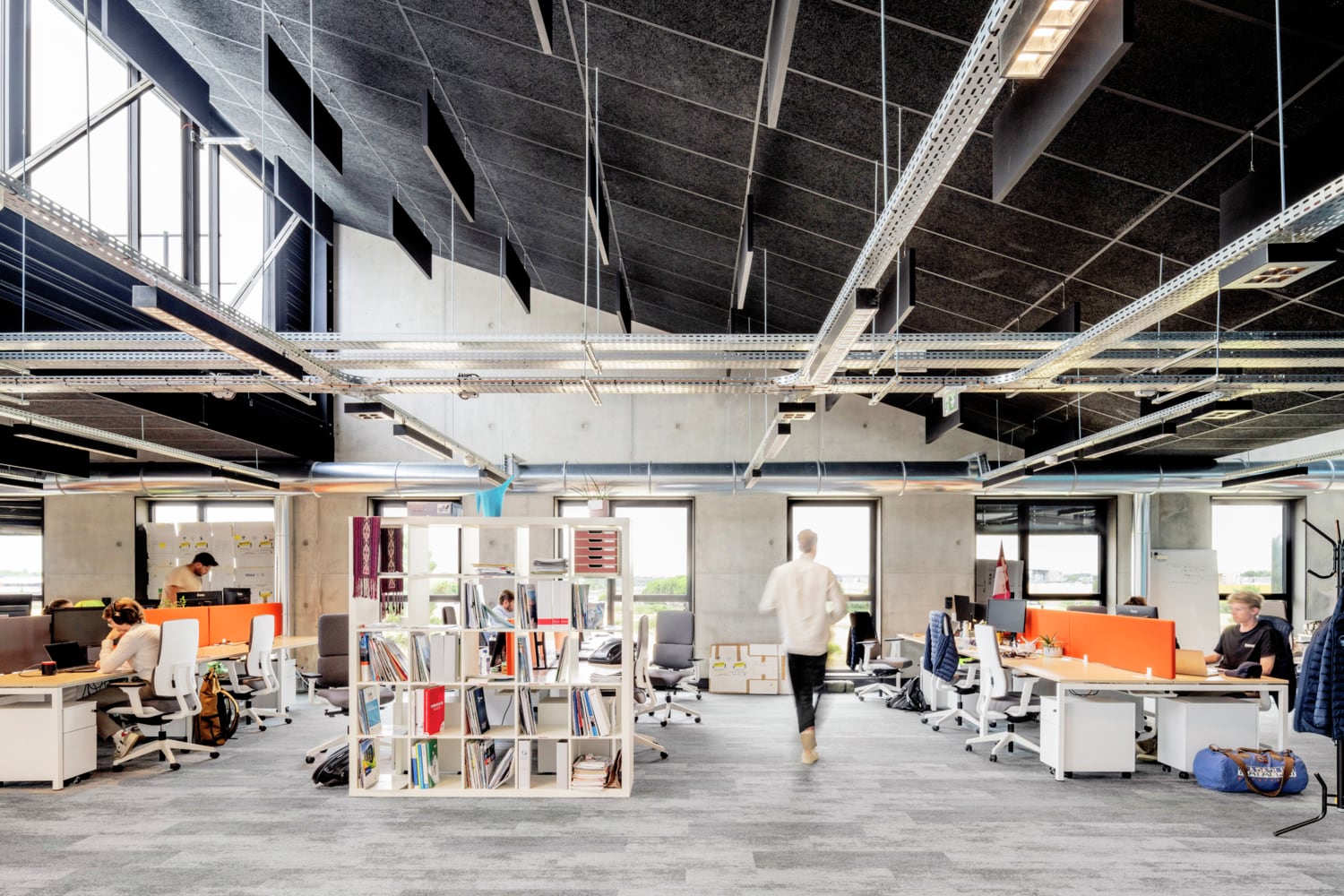 Intérieur de l'usine HDF à Blanquefort