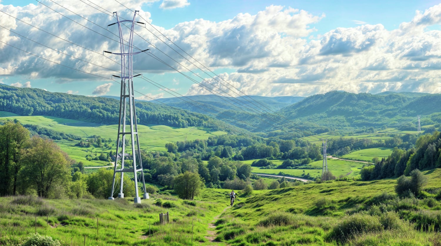 Nombre de pièces divisé par cinq, temps de montage réduit, emprise au sol limitée : pour ses lignes électriques, RTE ajoute un pylône en béton bas carbone et acier recyclé à son catalogue
