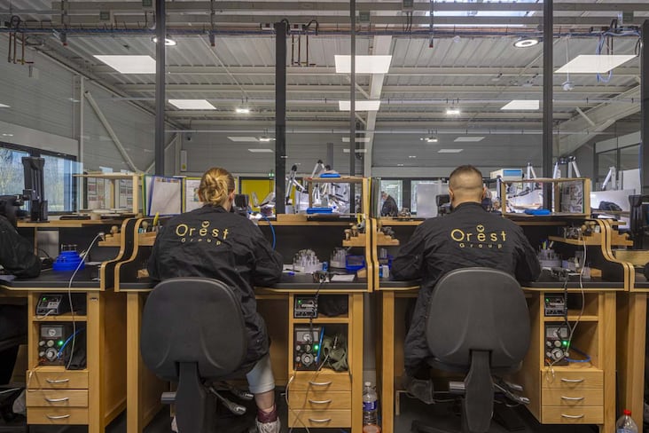 Manufacture de joaillerie Orest de Saint-Dié-des-Vosges (Vosges)