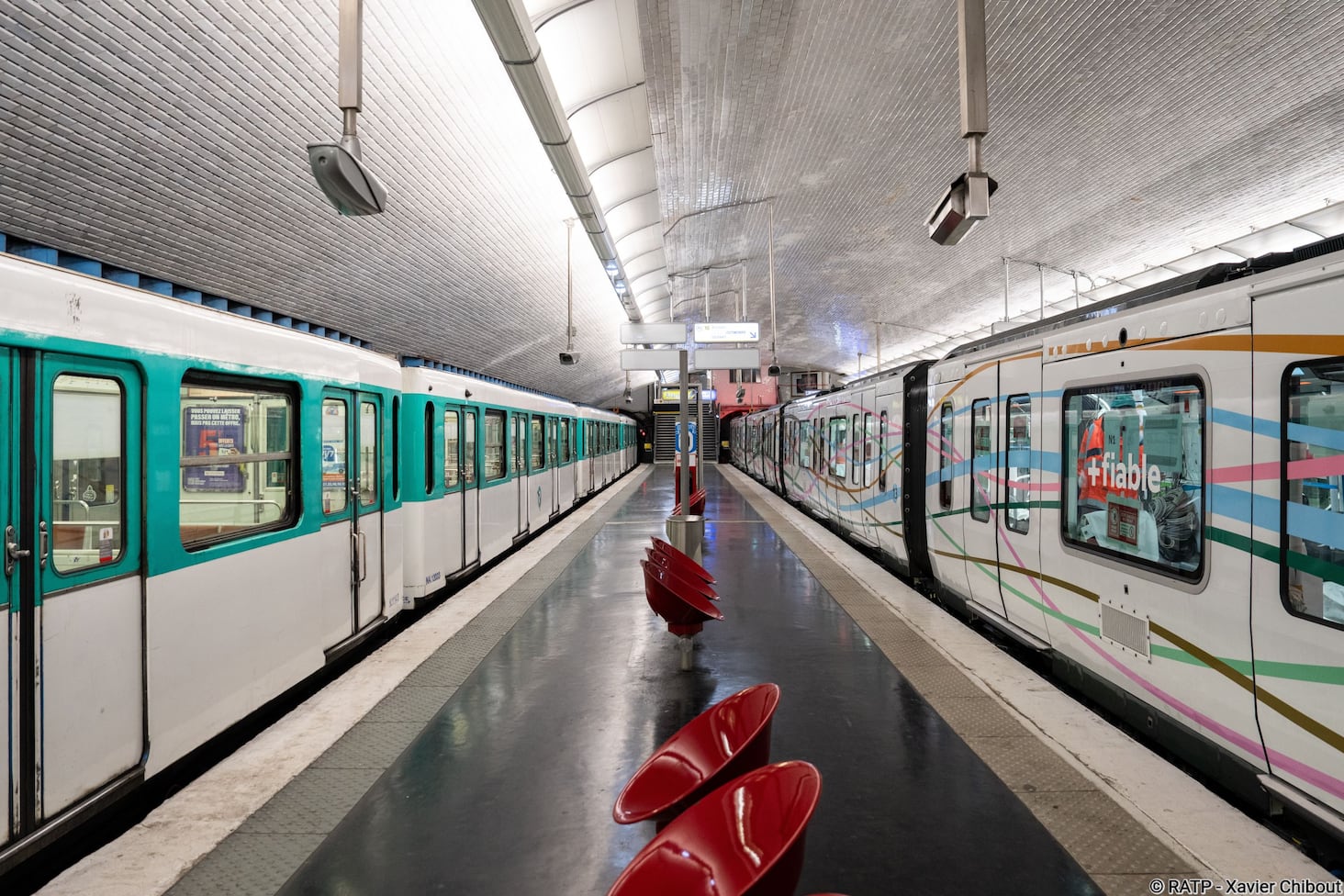 Mf19 Ratp RATP : La première rame du métro MF19 arrive jeudi 16 octobre sur la ...