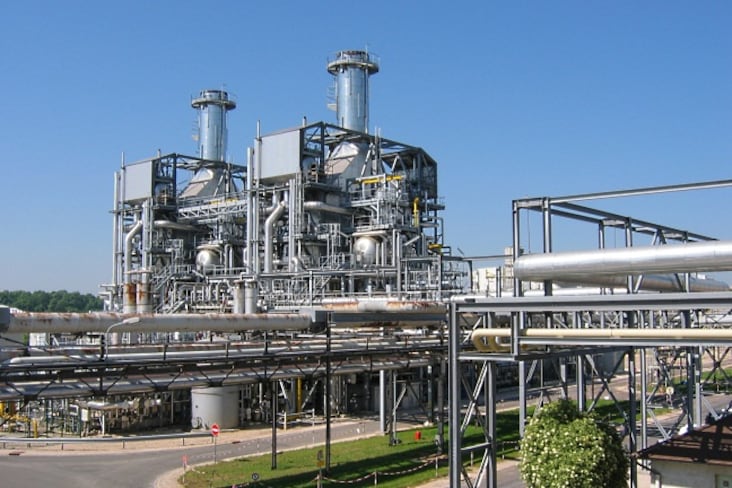 Usine Solvay à Tavaux