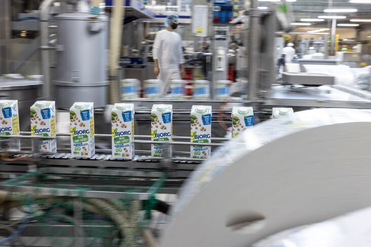 Bjorg production lait végétale