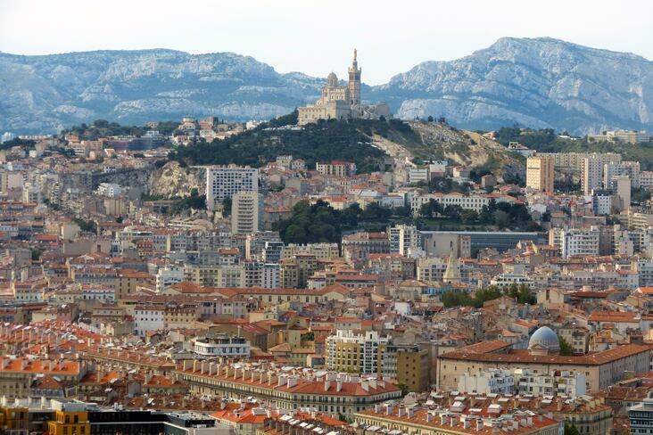 La ville de Marseille
