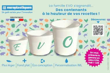 Europlastiques étoffe sa gamme de pots éco-conçus EVO