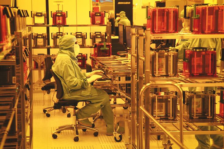 Stmicroelctronics Rousset STMicroelectronics ignore la crise annoncée des puces