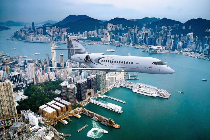 Falcon 6X de Dassault Aviation