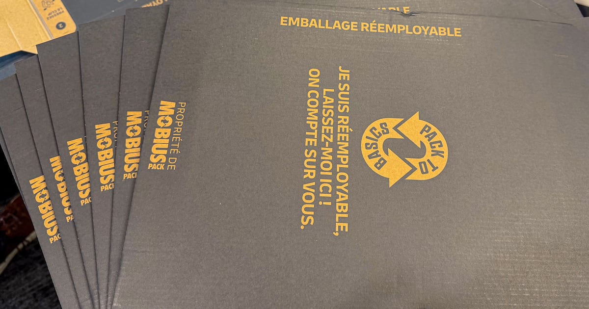 Smurfit Westrock et MobiusPack associés dans le colis carton réemployable