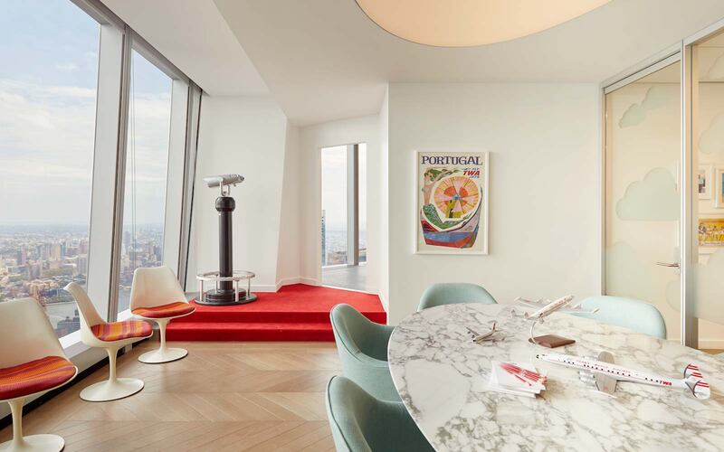 TWA Hotel mobilier Eero Saarinian