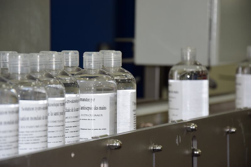 Groupe Berdoues adresse son gel hydroalicoolique aux hôpitaux de Toulouse