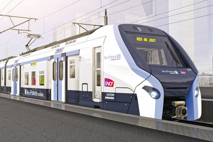 Modern Rer Le RER du futur montre ses formes
