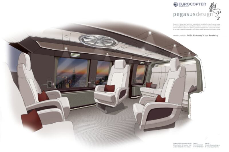 Eurocopter dévoile deux versions luxueuses de son EC175