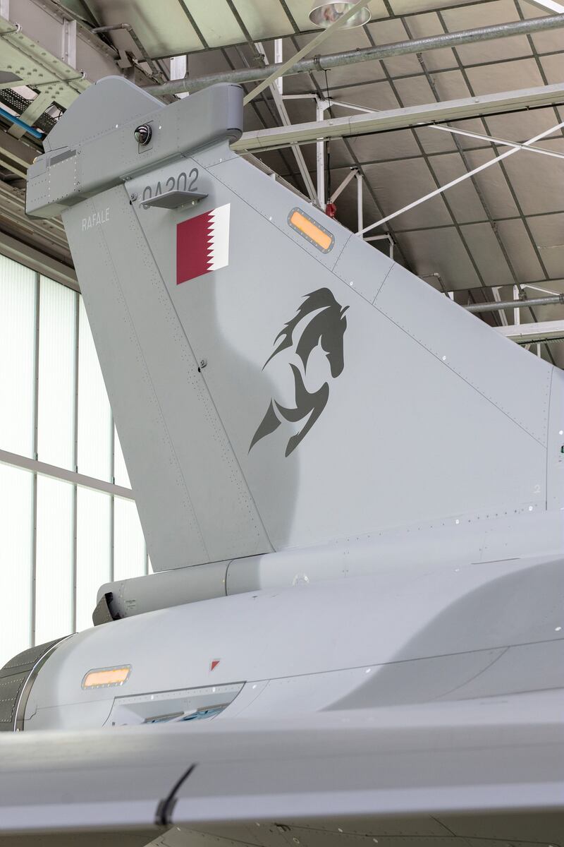 [En images] Dassault Aviation livre son premier Rafale au Qatar