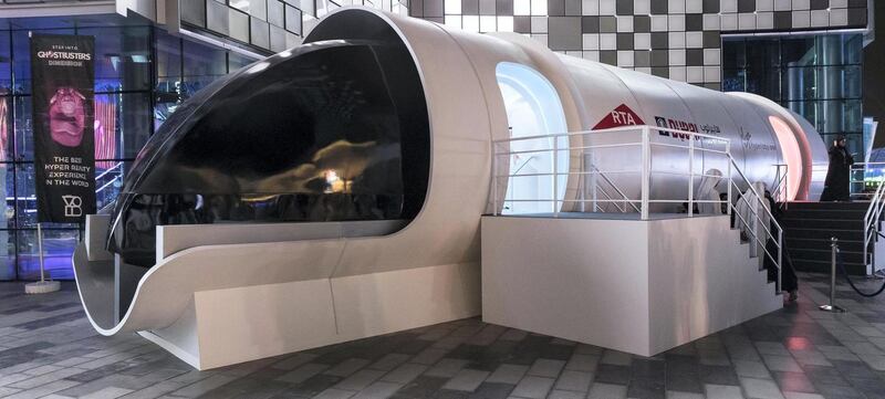 [Vidéo] Virgin Hyperloop One dévoile sa capsule pour Dubaï