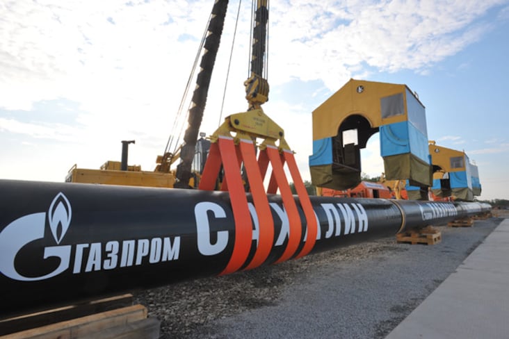 Construction de gazoduc - Gazprom