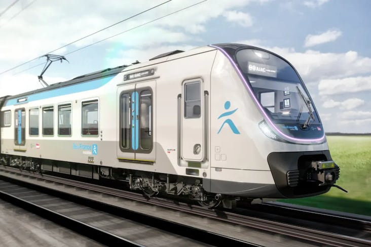 F Rer Ferroviaire : L’arrivée des nouvelles rames d’Alstom pour le RER B ...