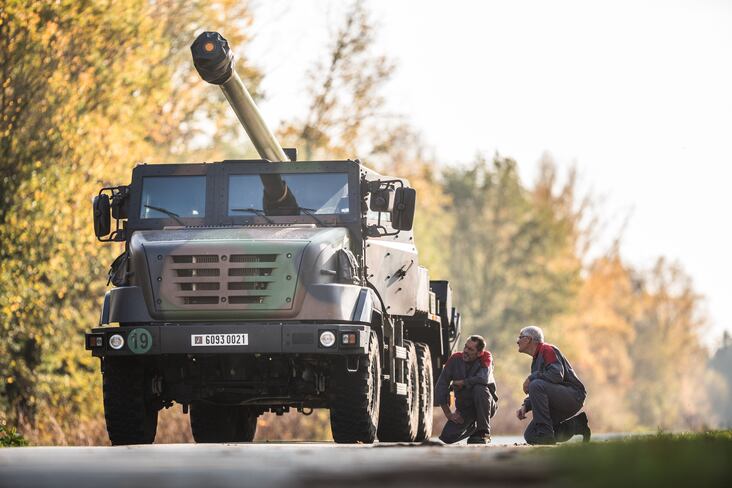 Nexter canon caesar 6x6