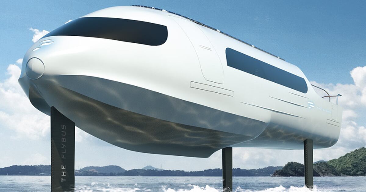 Flybus Spring Construction Pour faire décoller ses Flybus, la start-up française SeaBubbles s ...