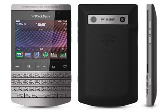 Le téléphone Porsche P’9981 de Blackberry