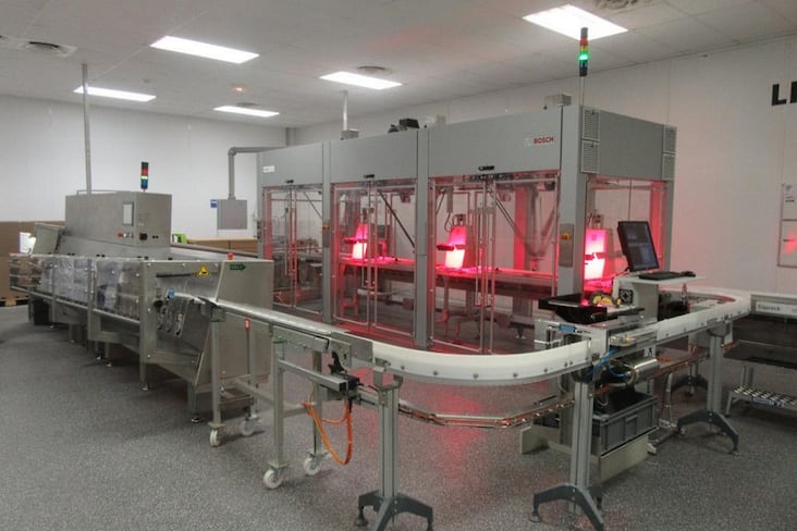 Nouvelle unité de production de collyres en mode aseptisé sur le site Excelvision à Annonay.